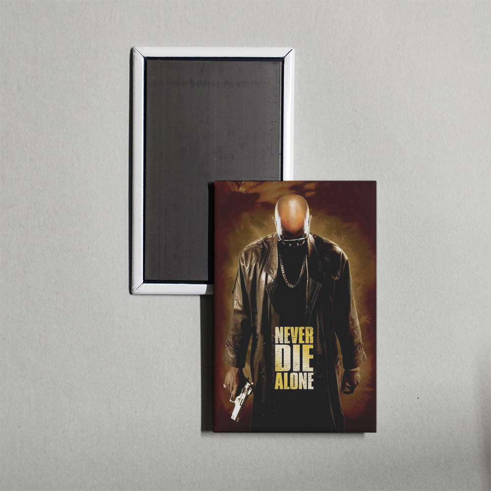 Never Die Alone Mini Movie Fridge Magnet