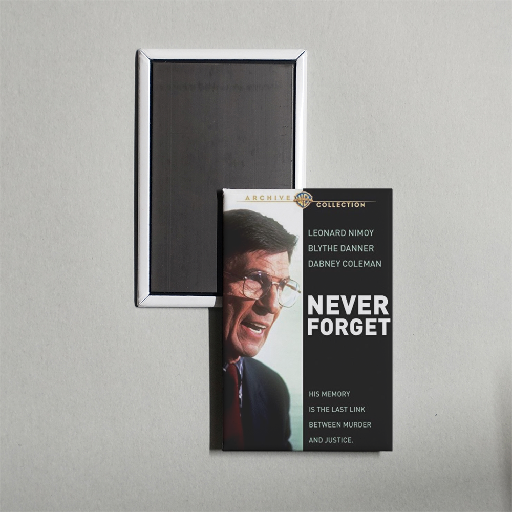 Never Forget Mini Movie Fridge Magnet