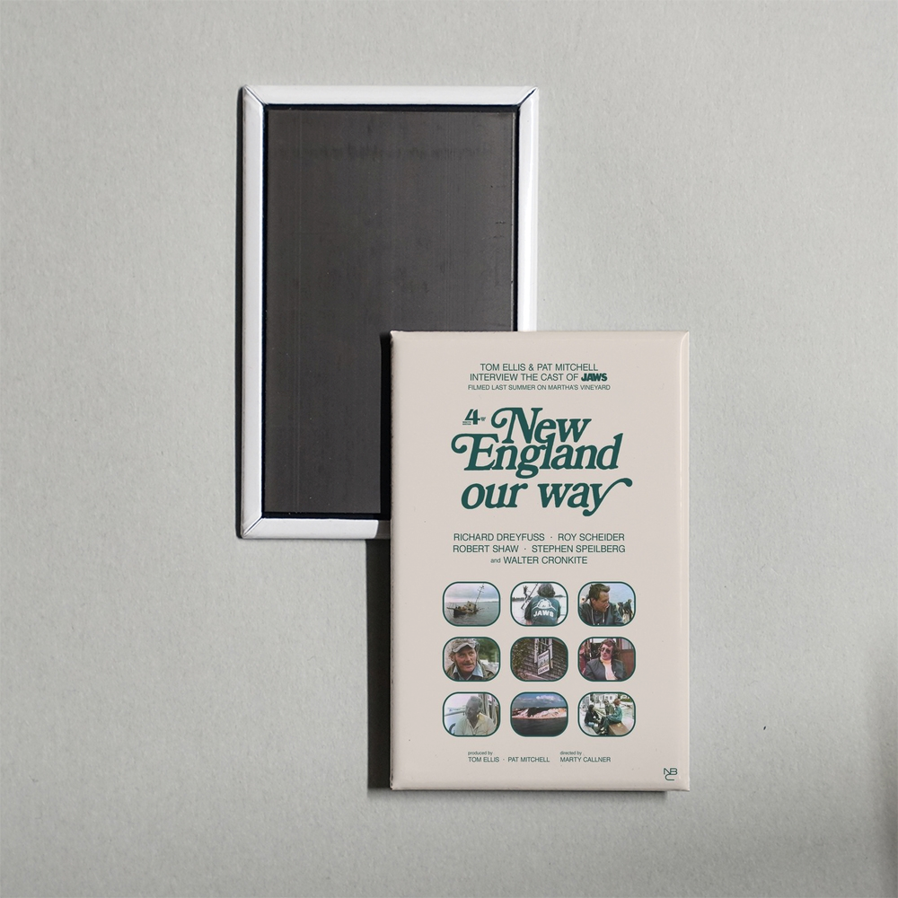 New England Our Way Mini Movie Fridge Magnet