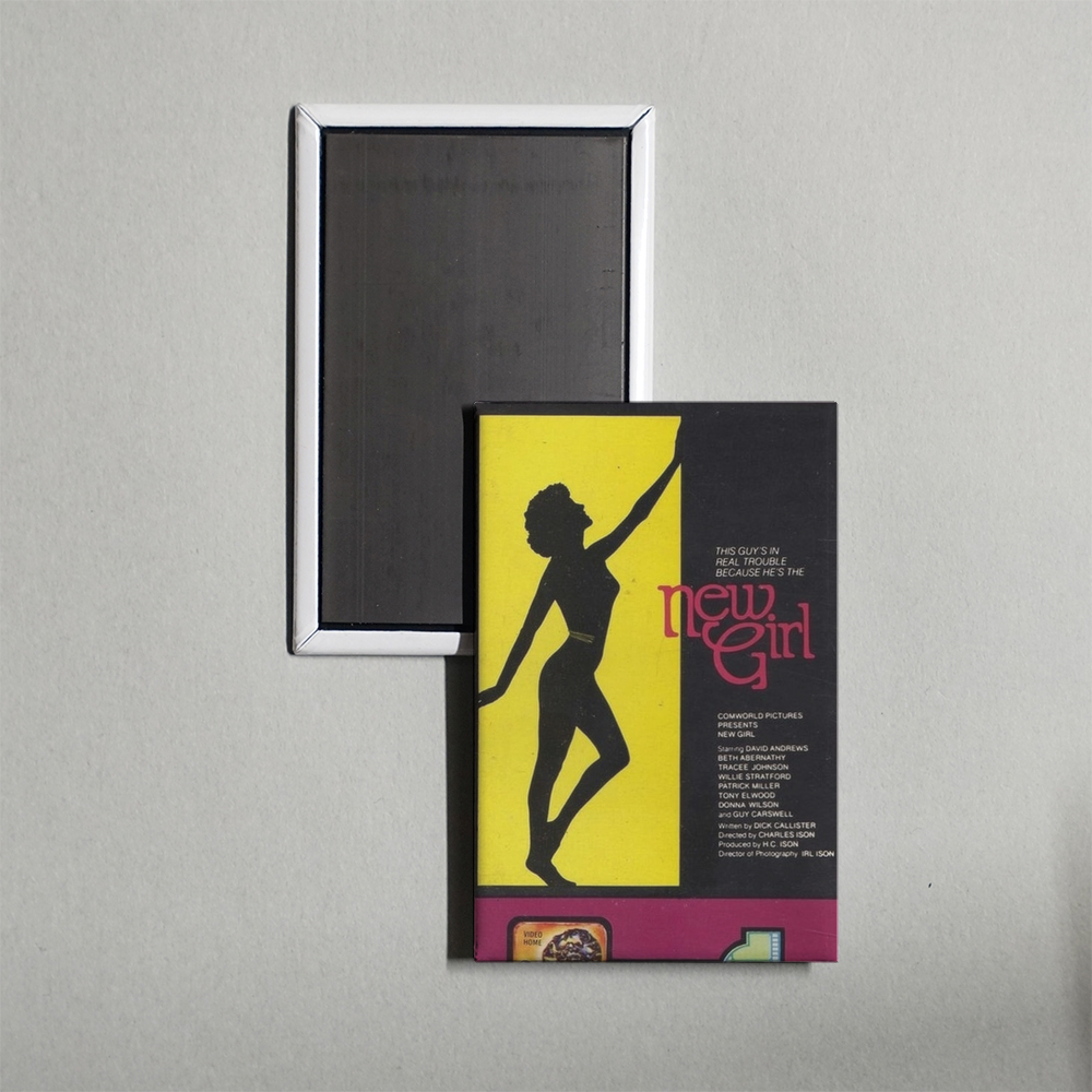 New Girl Mini Movie Fridge Magnet