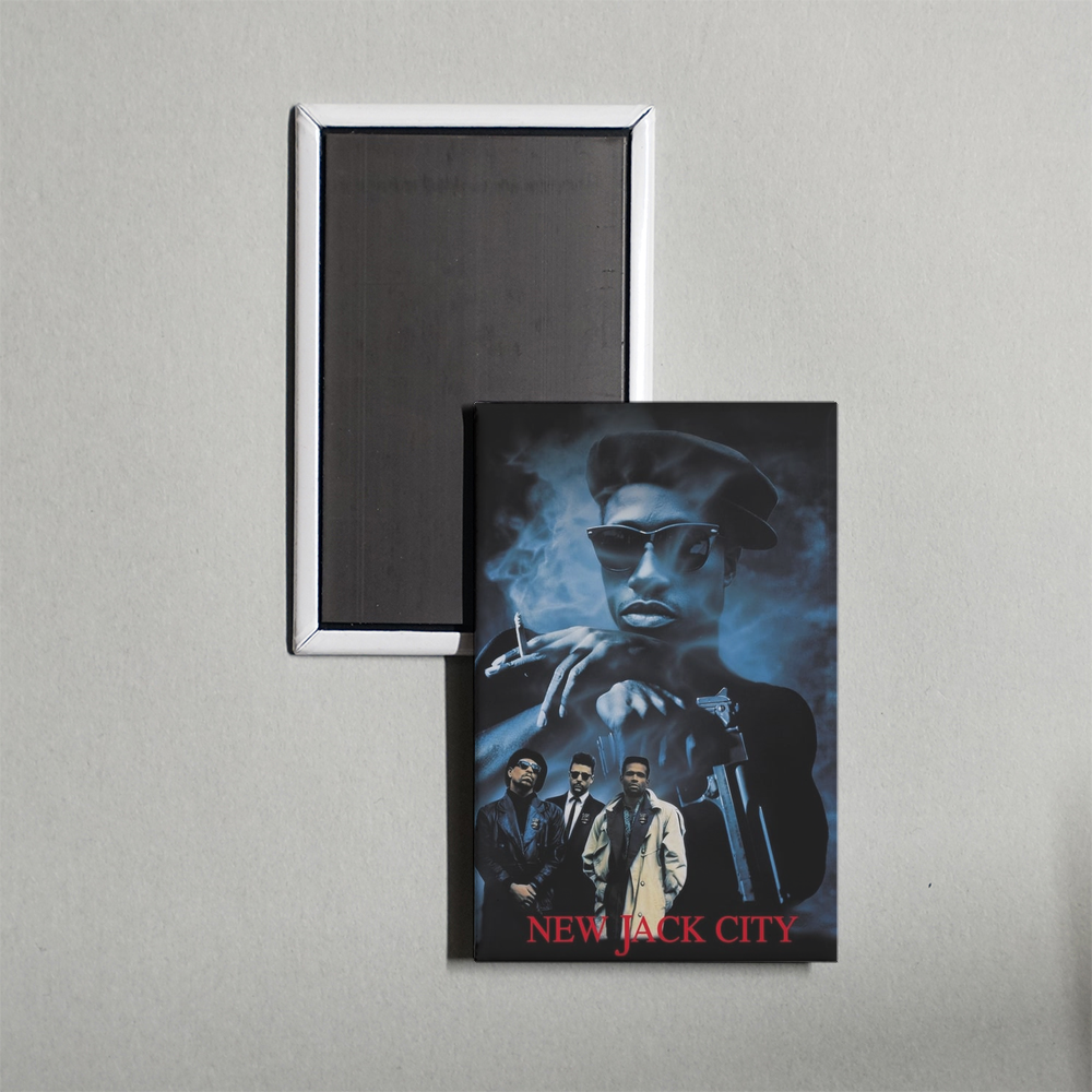 New Jack City Mini Movie Fridge Magnet