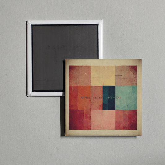 New Lab - Alpha Target Album Cover Fridge Magnet