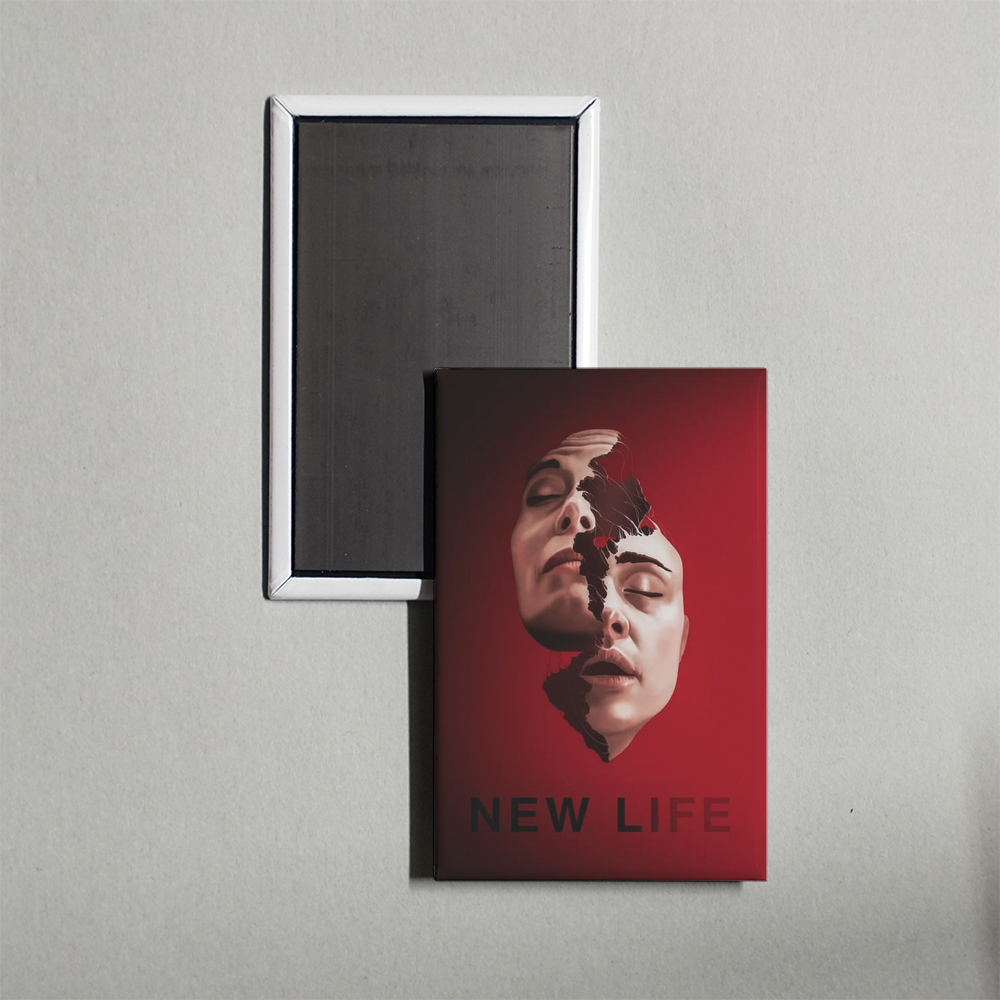 New Life Mini Movie Fridge Magnet