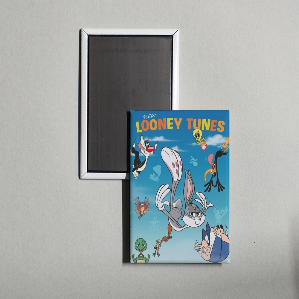 New Looney Tunes TV Show Fridge Magnet