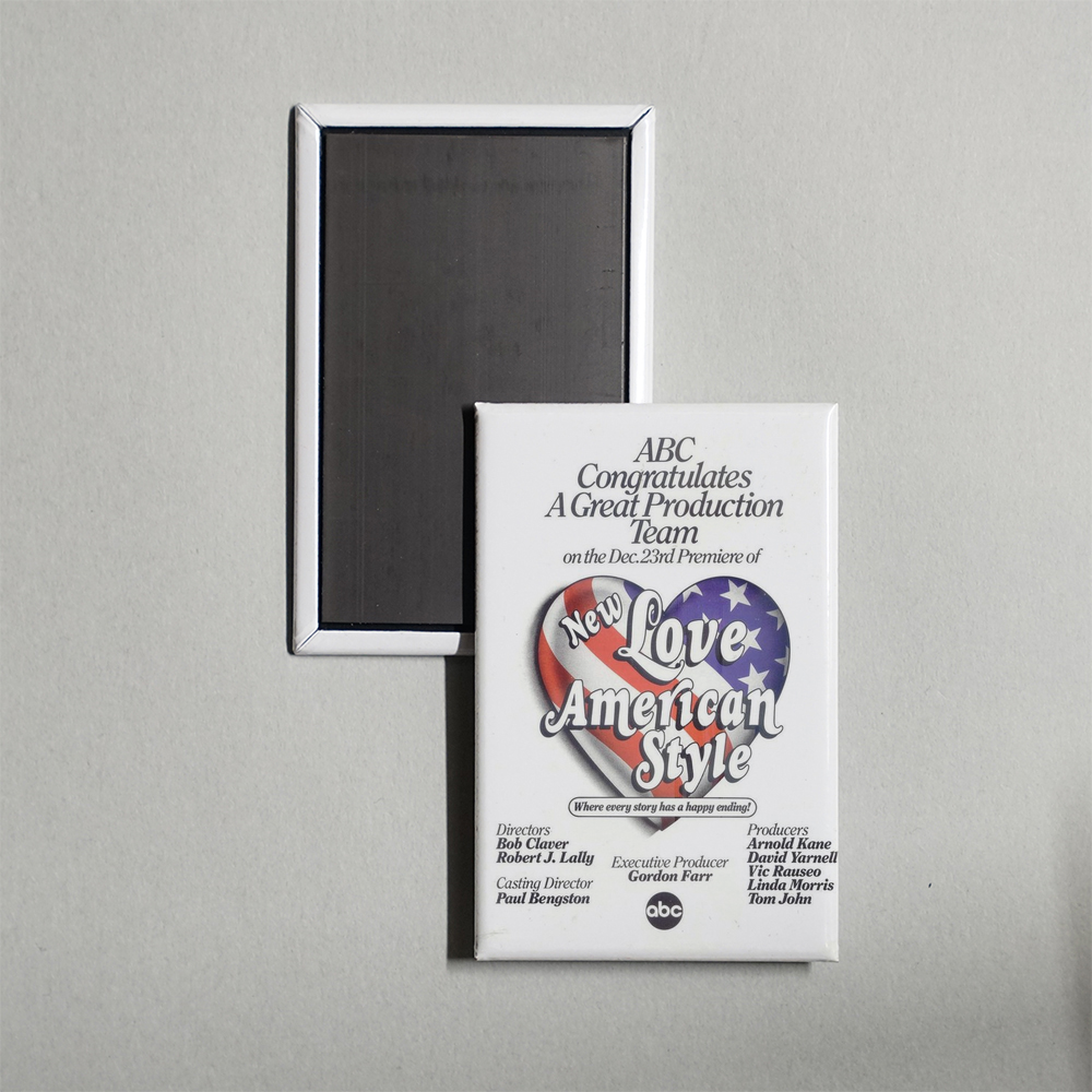 New Love, American Style TV Show Fridge Magnet