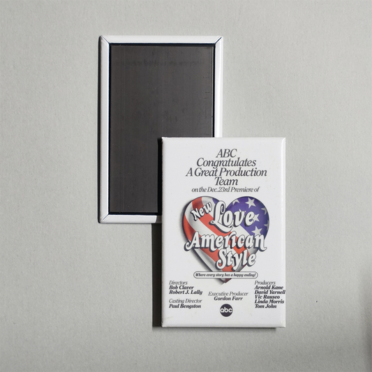 New Love, American Style TV Show Fridge Magnet