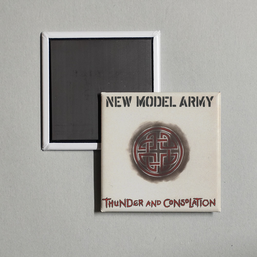 New Model Army - Thunder And Consolation Album Cover Fridge Magnet