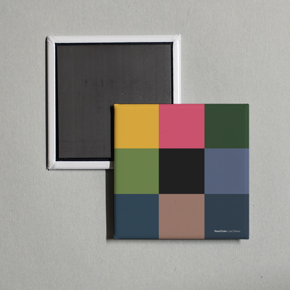 New Order - Lost Sirens Album Cover Fridge Magnet