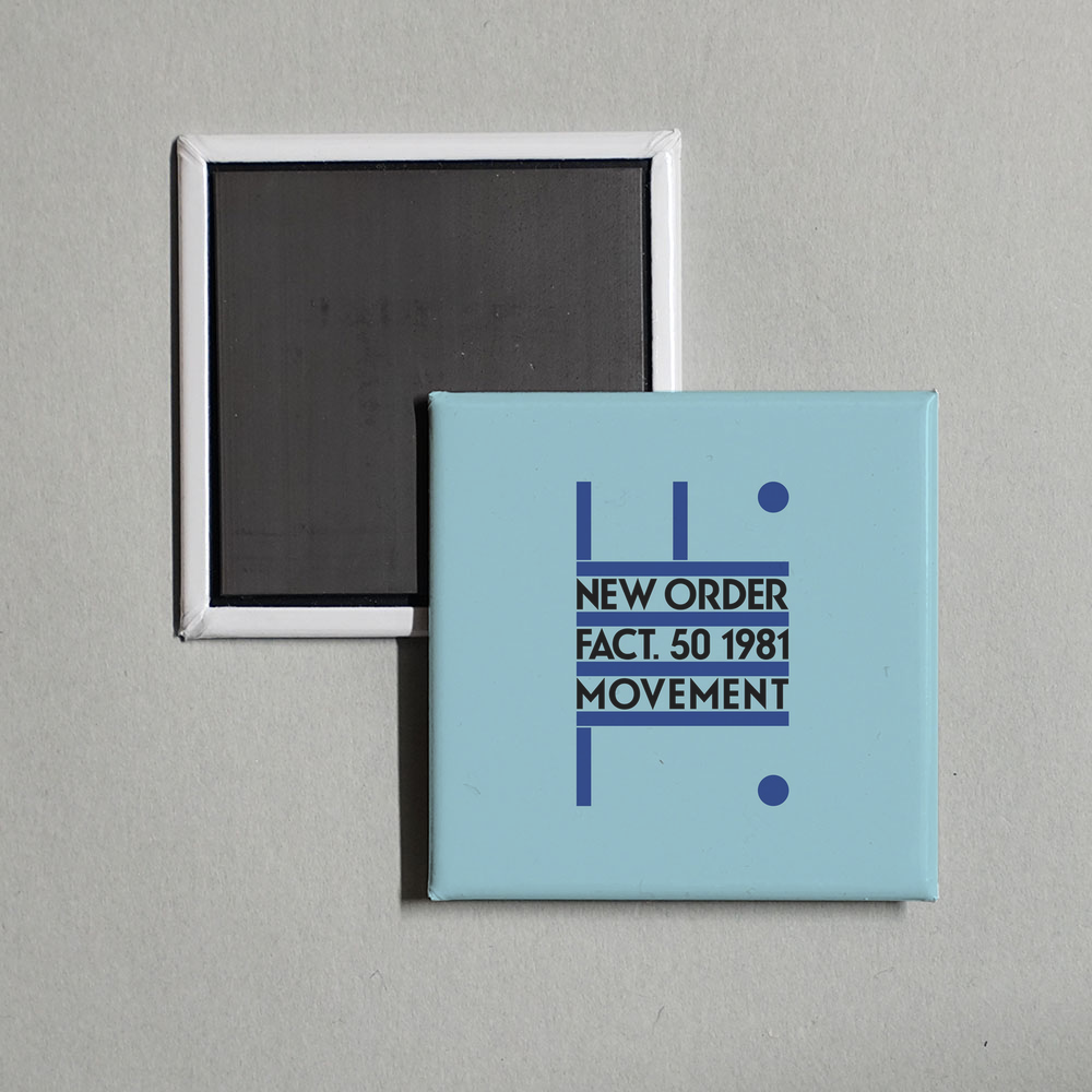 New Order - Movement Album Cover Fridge Magnet