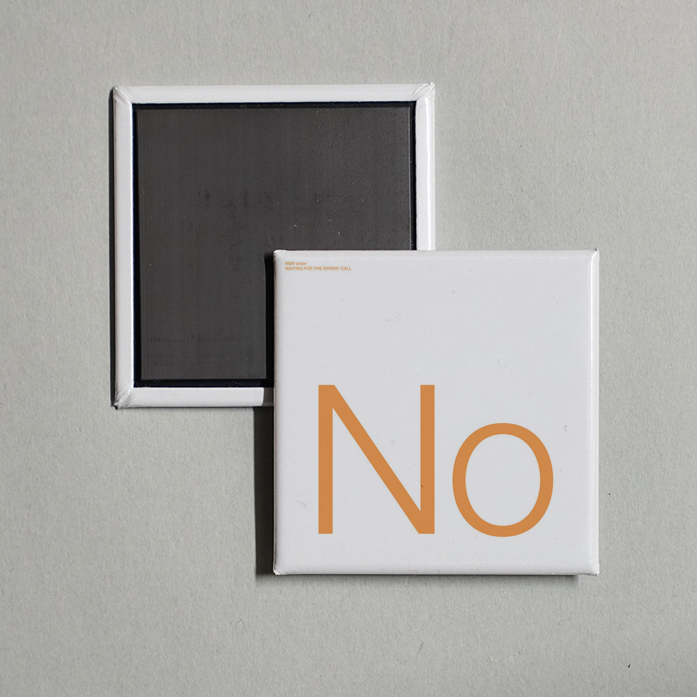 New Order - Waiting for the Sirens' Call Album Cover Fridge Magnet