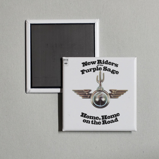 New Riders of the Purple Sage - Home, Home On The Road Album Cover Fridge Magnet