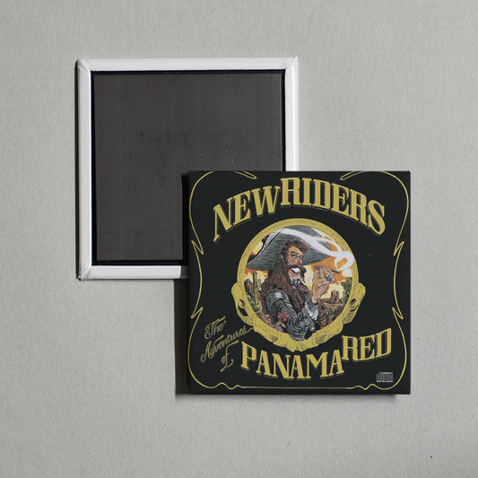 New Riders of the Purple Sage - The Adventures Of Panama Red Album Cover Fridge Magnet
