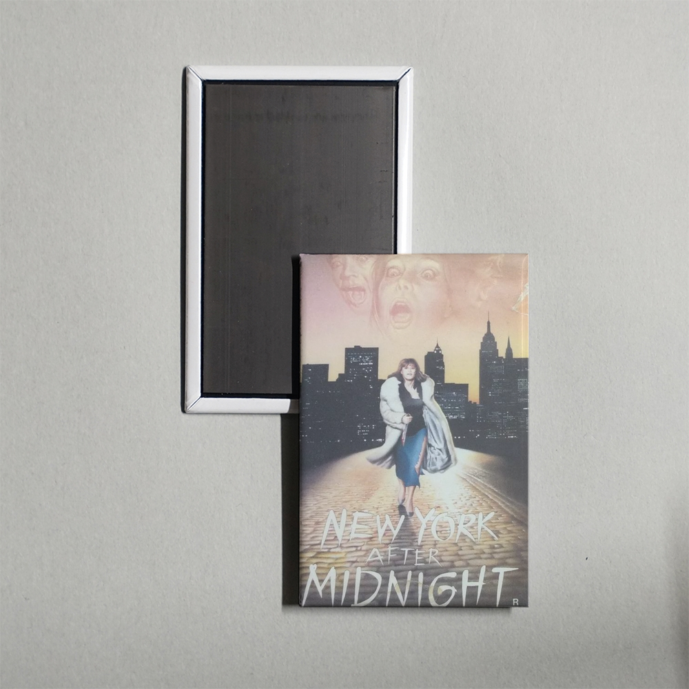 New York After Midnight Mini Movie Fridge Magnet