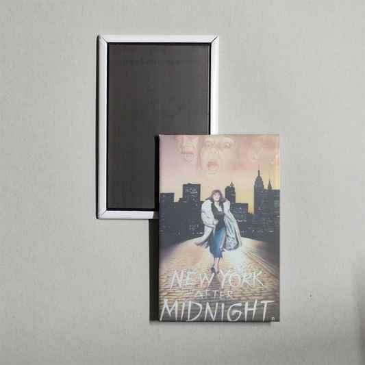 New York After Midnight Mini Movie Fridge Magnet