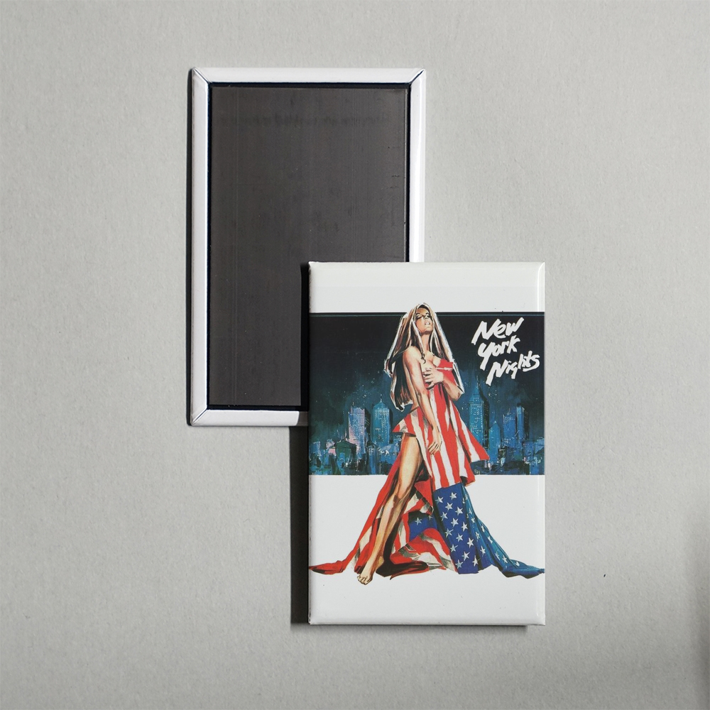 New York Nights Mini Movie Fridge Magnet