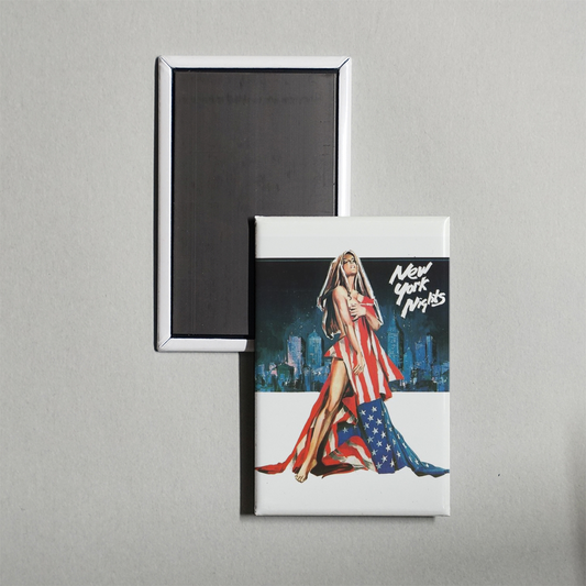 New York Nights Mini Movie Fridge Magnet