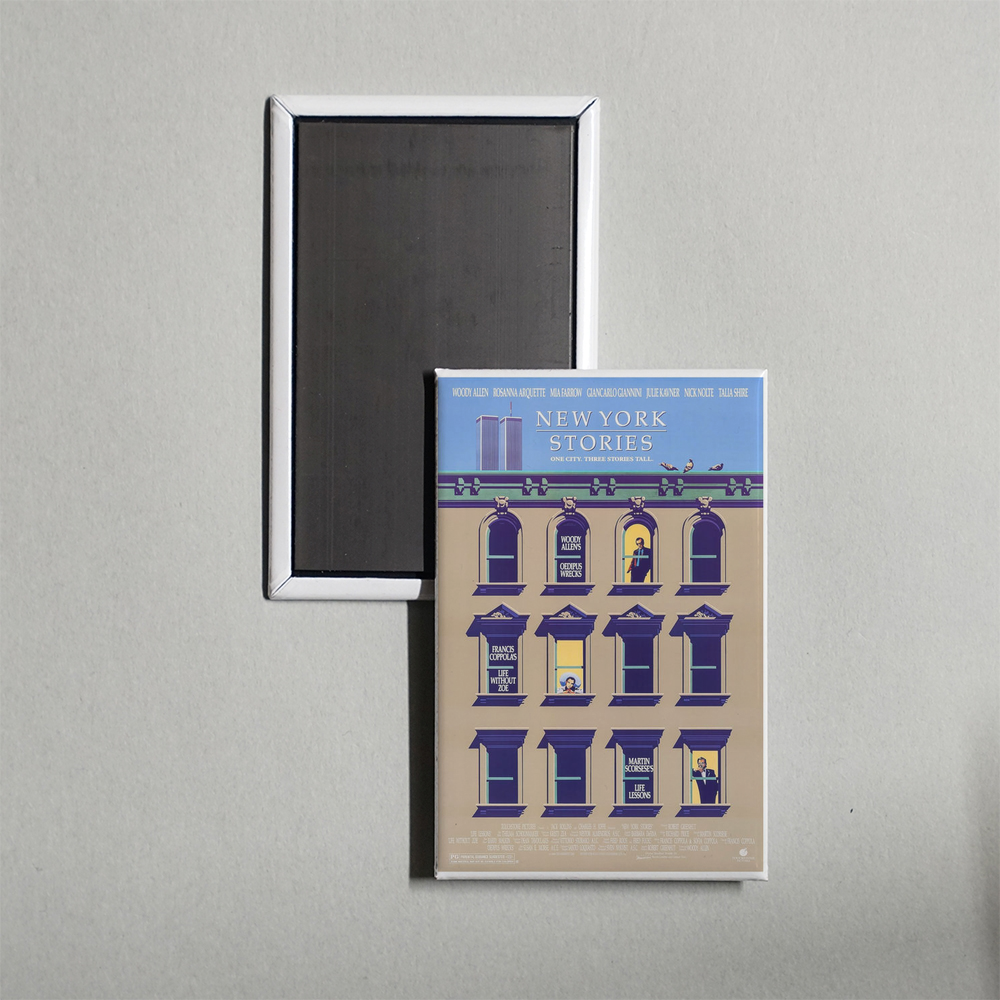 New York Stories Mini Movie Fridge Magnet