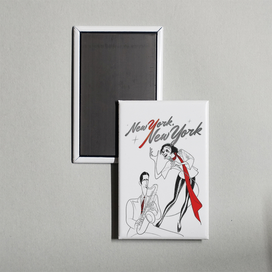 New York, New York Mini Movie Fridge Magnet