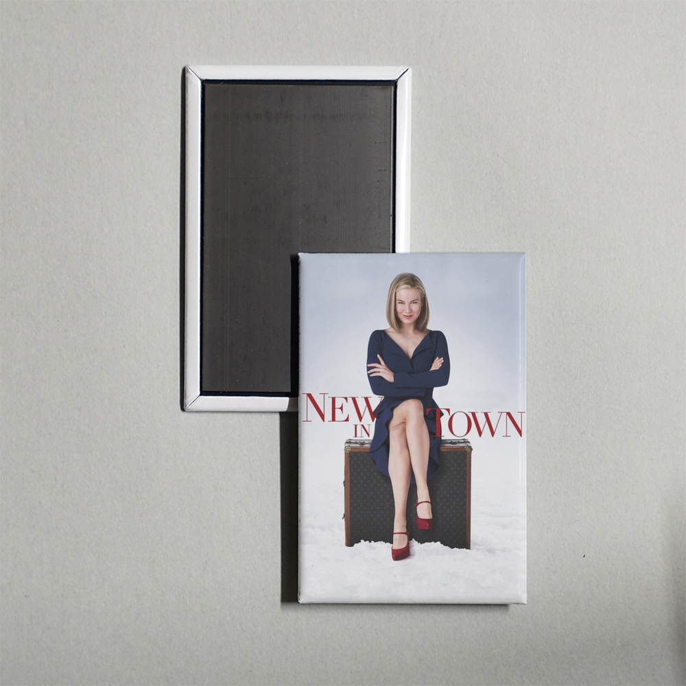 New in Town Mini Movie Fridge Magnet