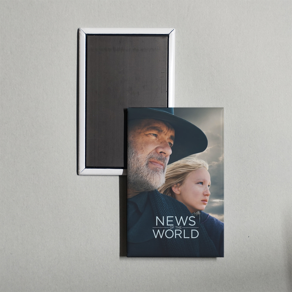 News of the World Mini Movie Fridge Magnet