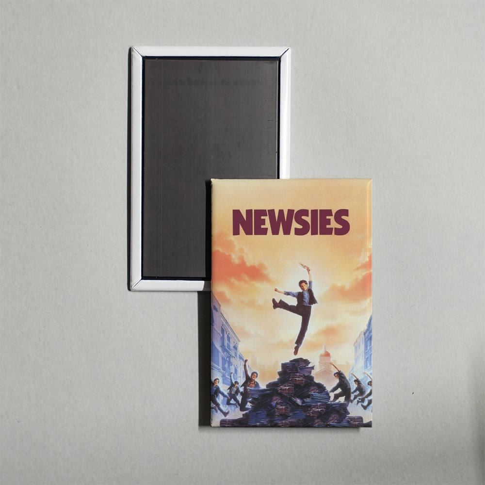 Newsies Mini Movie Fridge Magnet