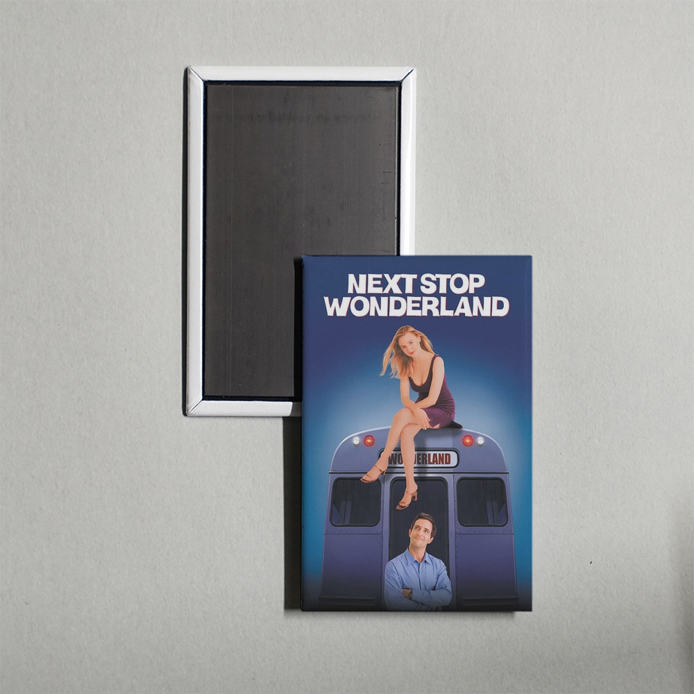 Next Stop Wonderland Mini Movie Fridge Magnet