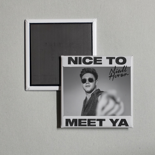 Niall Horan - Nice To Meet Ya Album Cover Fridge Magnet