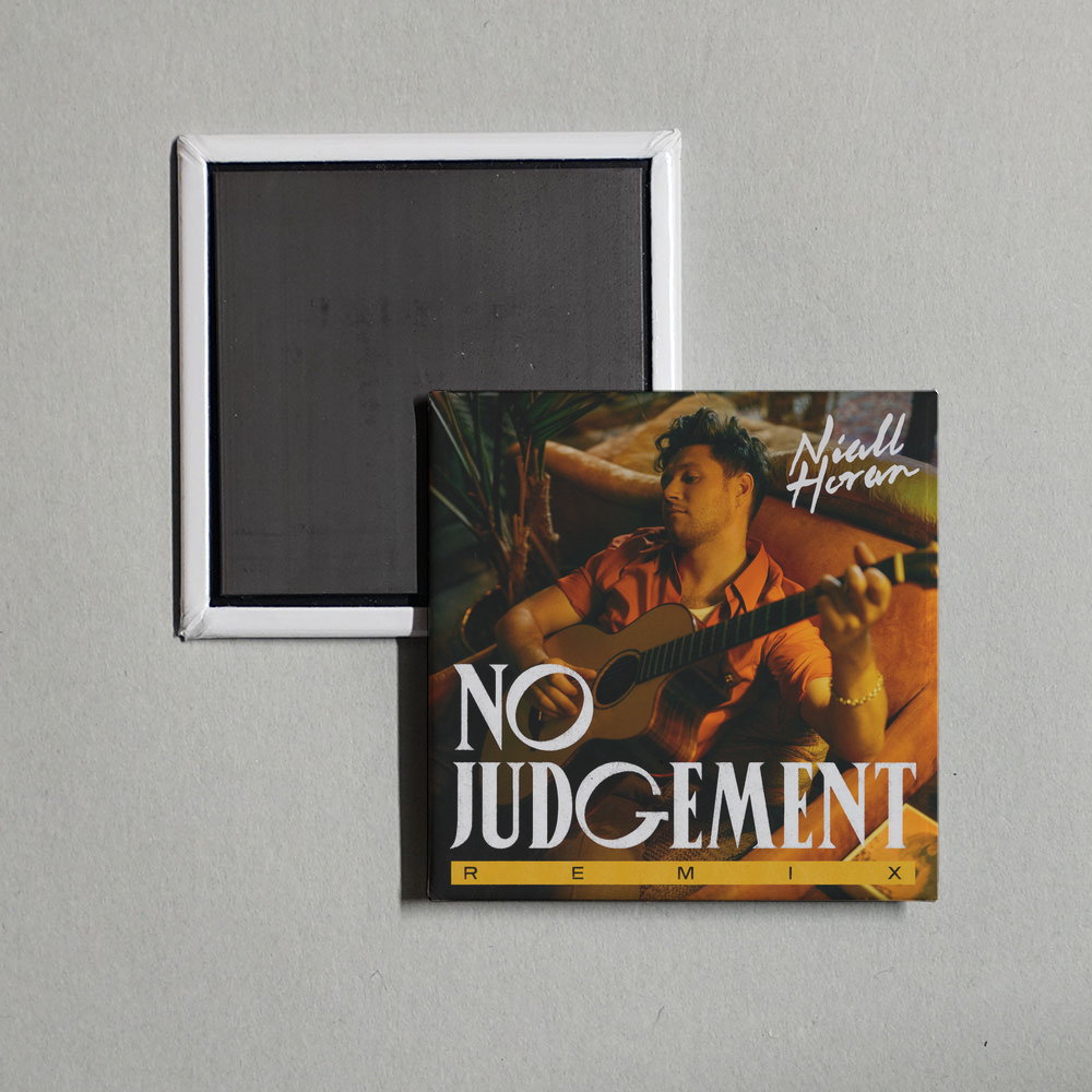 Niall Horan - No Judgement (Steve Void Remix) Album Cover Fridge Magnet