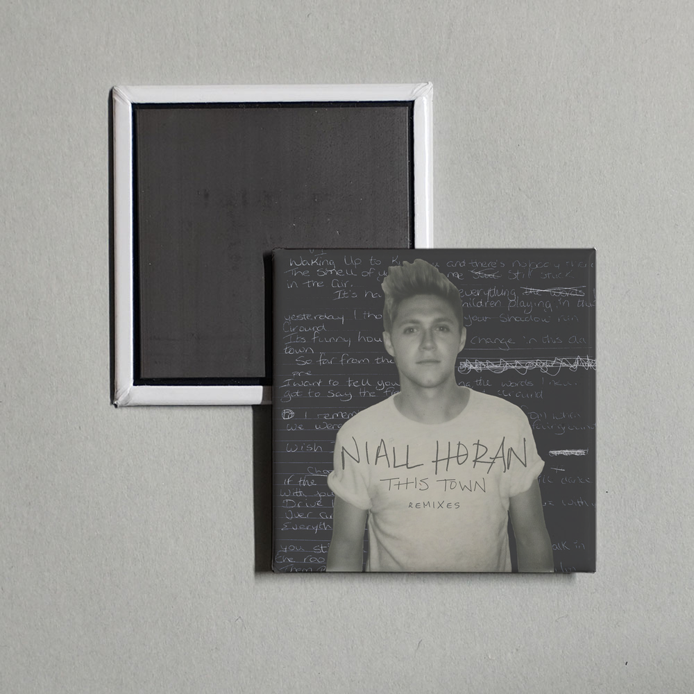 Niall Horan - This Town (Remixes) Album Cover Fridge Magnet