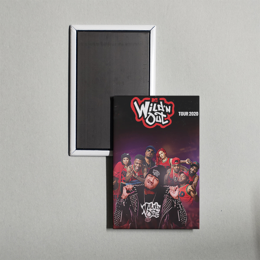 Nick Cannon Presents Wild 'N Out TV Show Fridge Magnet