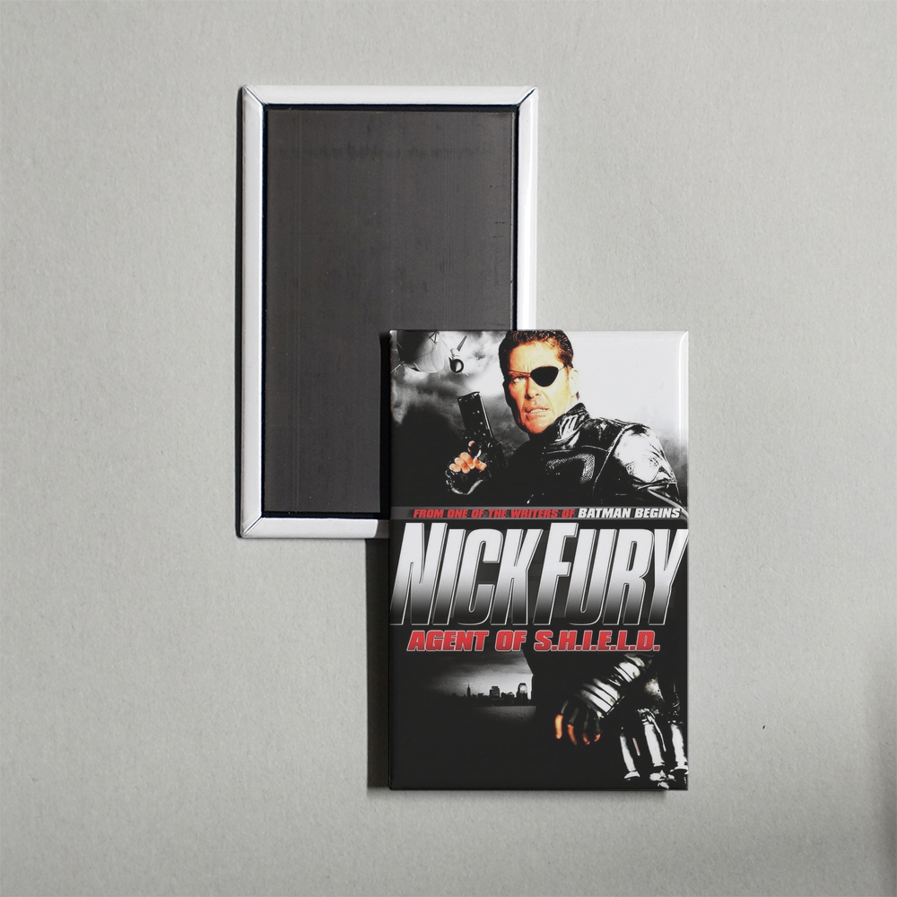 Nick Fury Agent of S.H.I.E.L.D. Mini Movie Fridge Magnet