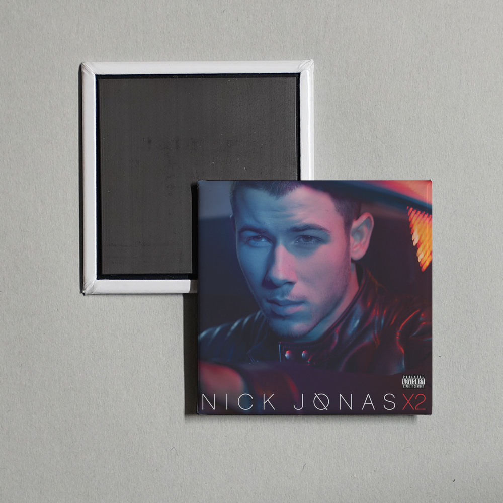 Nick Jonas - Nick Jonas X2 Album Cover Fridge Magnet