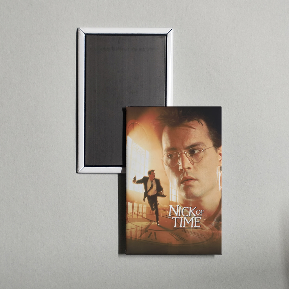 Nick of Time Mini Movie Fridge Magnet