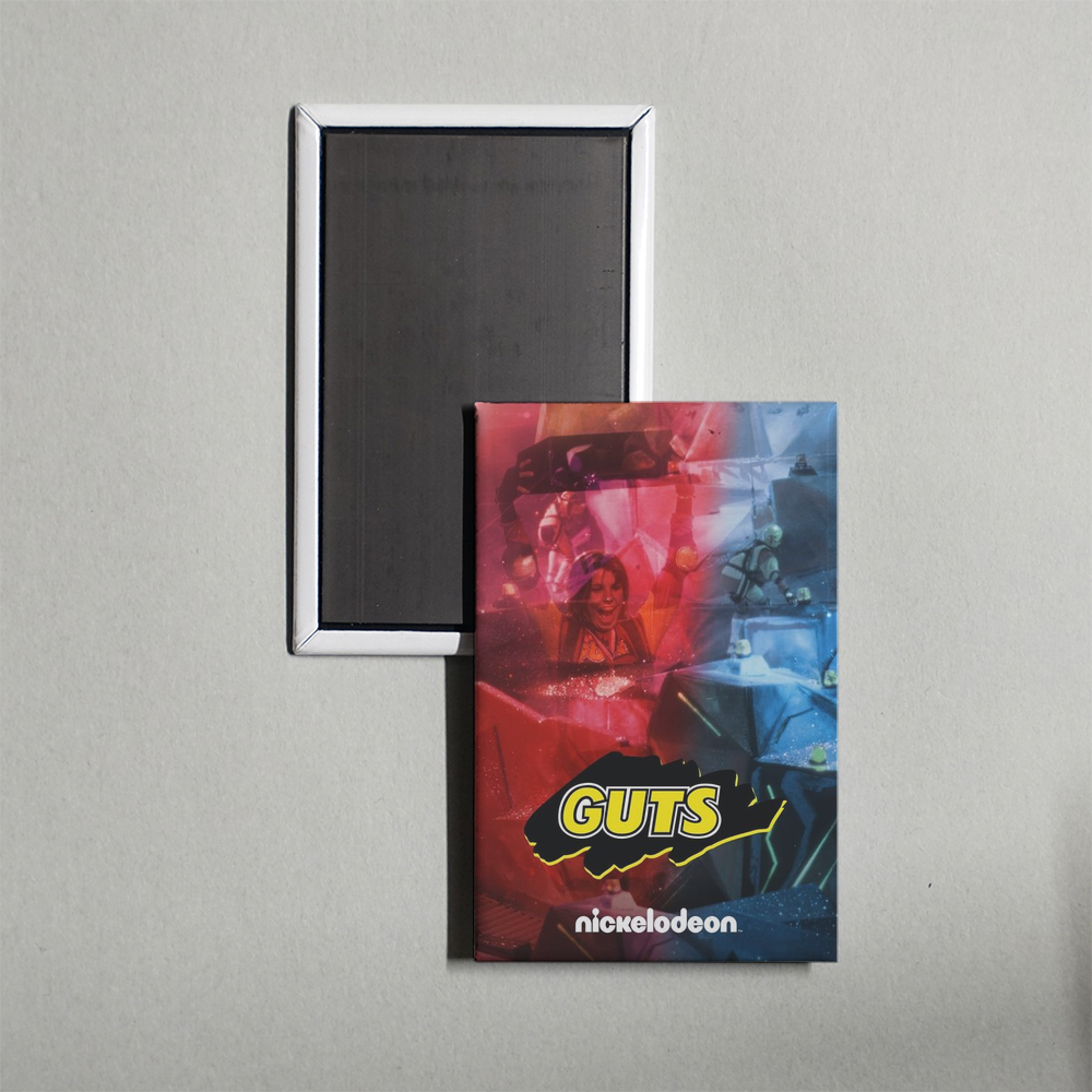 Nickelodeon GUTS TV Show Fridge Magnet
