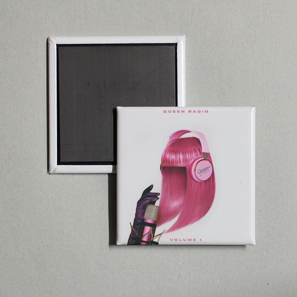 Nicki Minaj - Queen Radio Volume 1 Album Cover Fridge Magnet