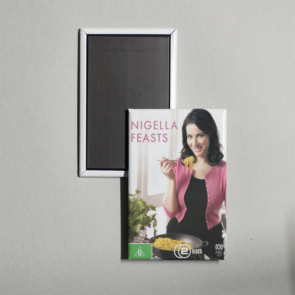 Nigella Feasts TV Show Fridge Magnet