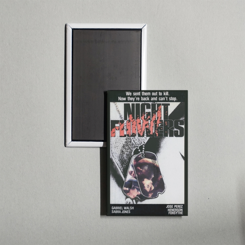 Night-Flowers Mini Movie Fridge Magnet