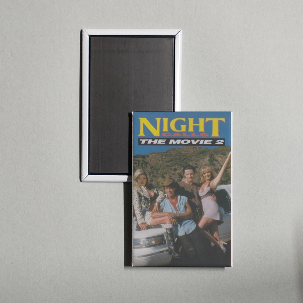 Night Calls The Movie, Part 2 Mini Movie Fridge Magnet