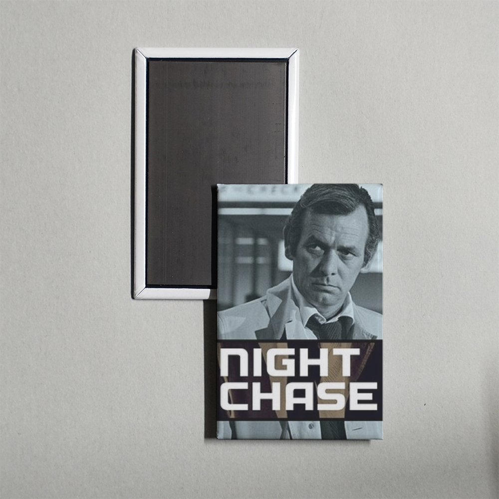 Night Chase Mini Movie Fridge Magnet