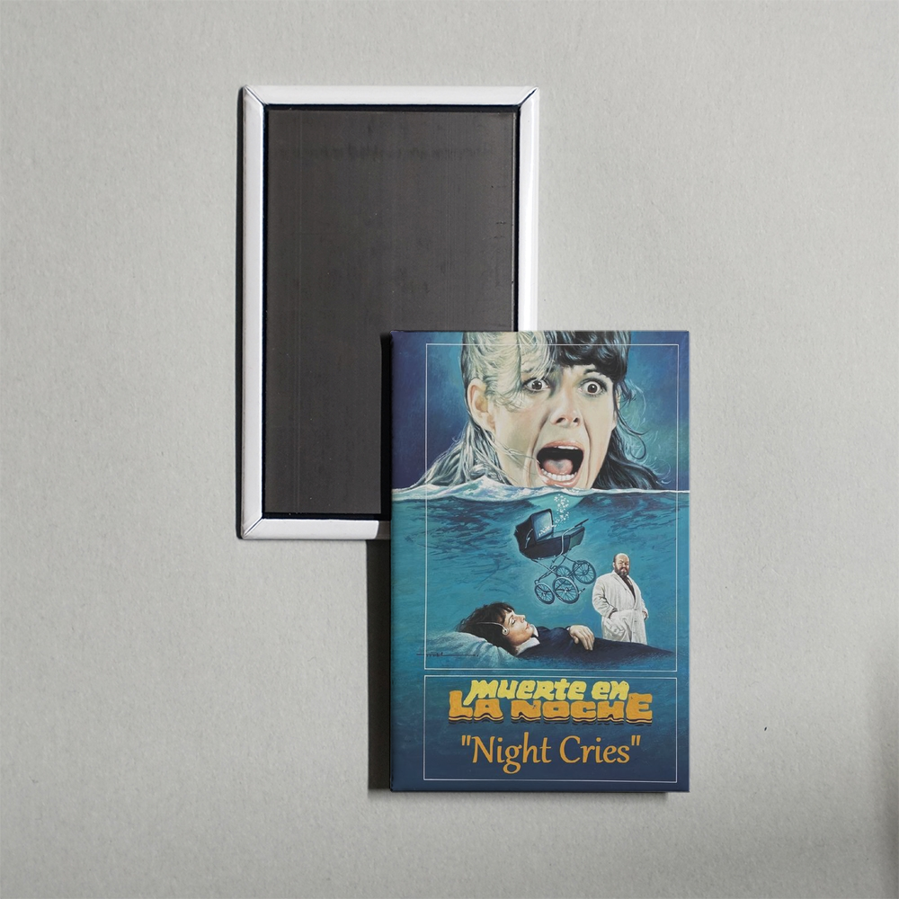 Night Cries Mini Movie Fridge Magnet