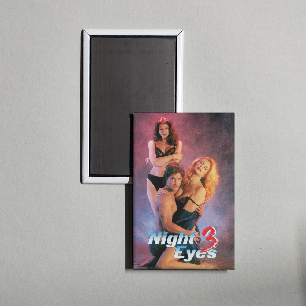 Night Eyes 3 Mini Movie Fridge Magnet