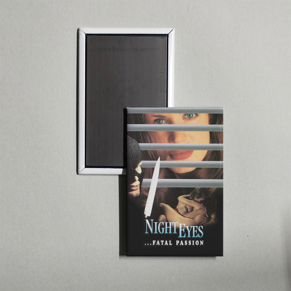 Night Eyes 4 Fatal Passion Mini Movie Fridge Magnet