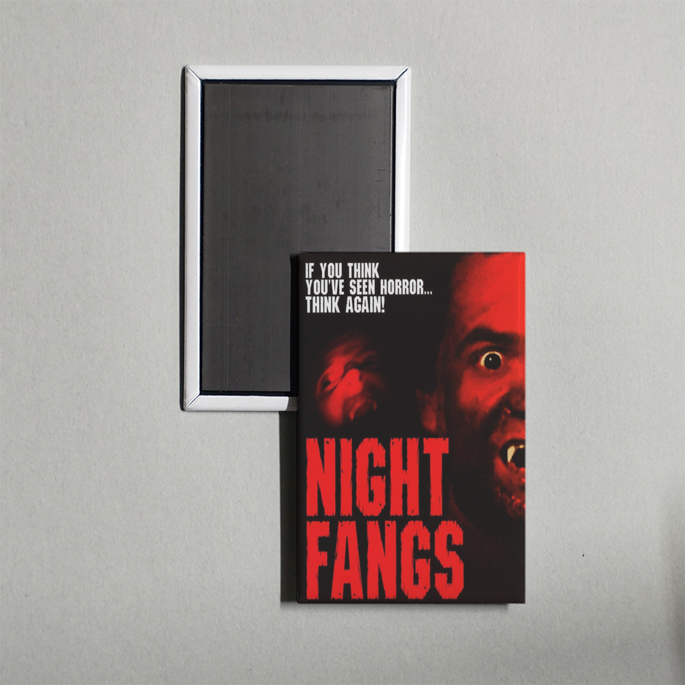 Night Fangs Mini Movie Fridge Magnet