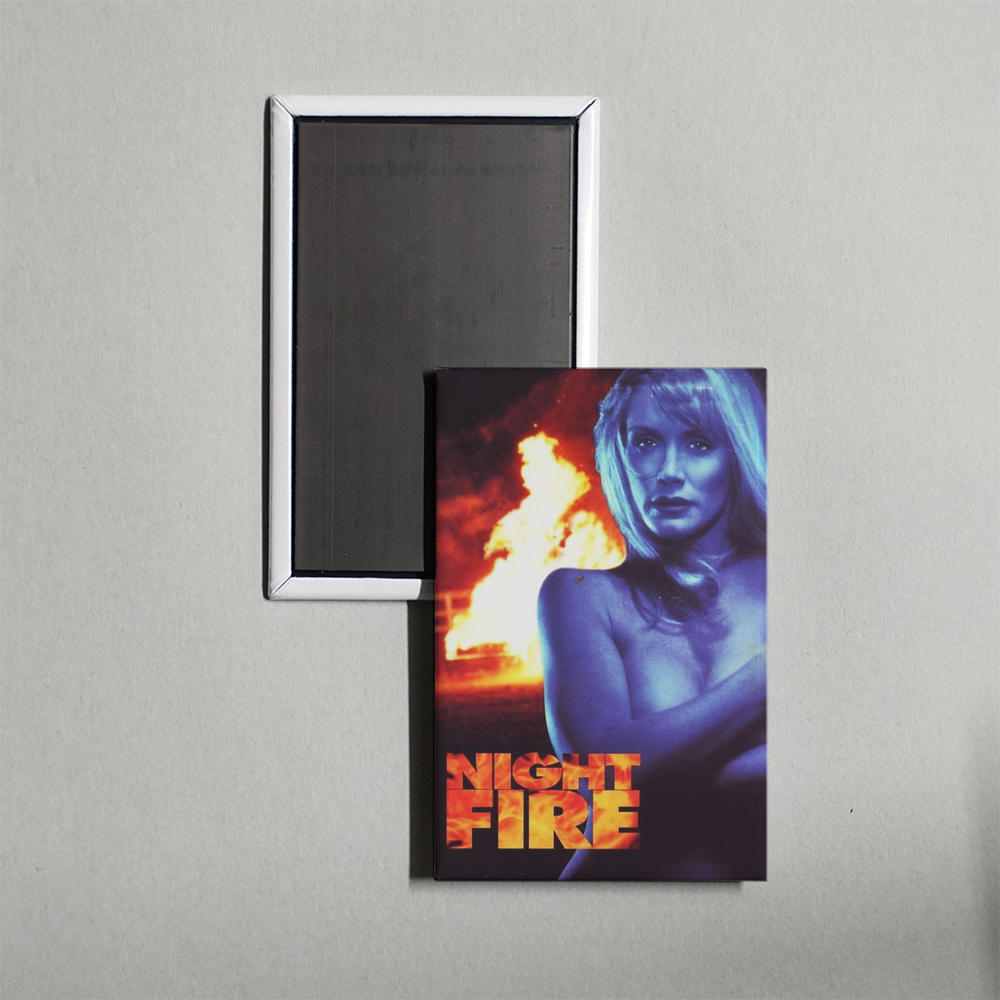 Night Fire Mini Movie Fridge Magnet