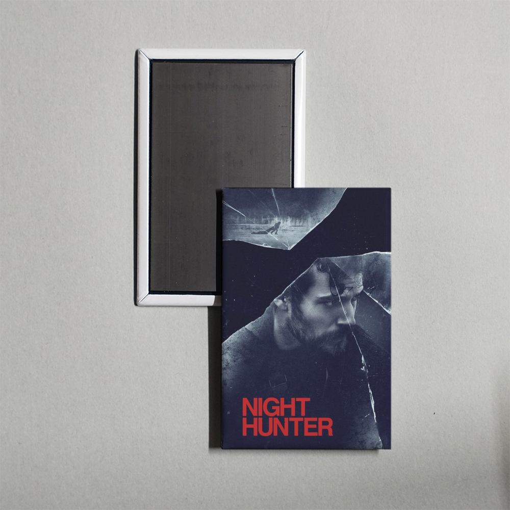 Night Hunter Mini Movie Fridge Magnet