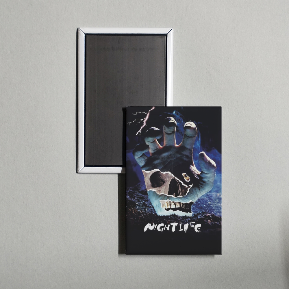 Night Life Mini Movie Fridge Magnet