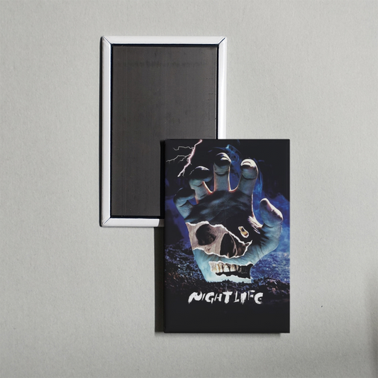 Night Life Mini Movie Fridge Magnet