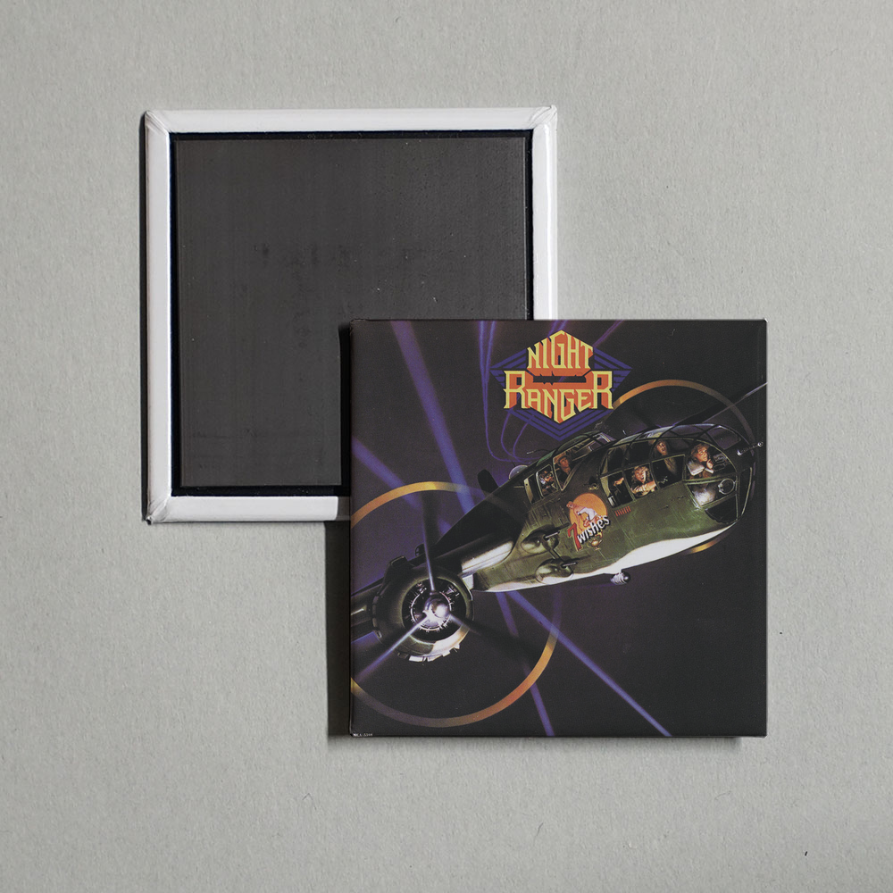 Night Ranger - 7 Wishes Album Cover Fridge Magnet