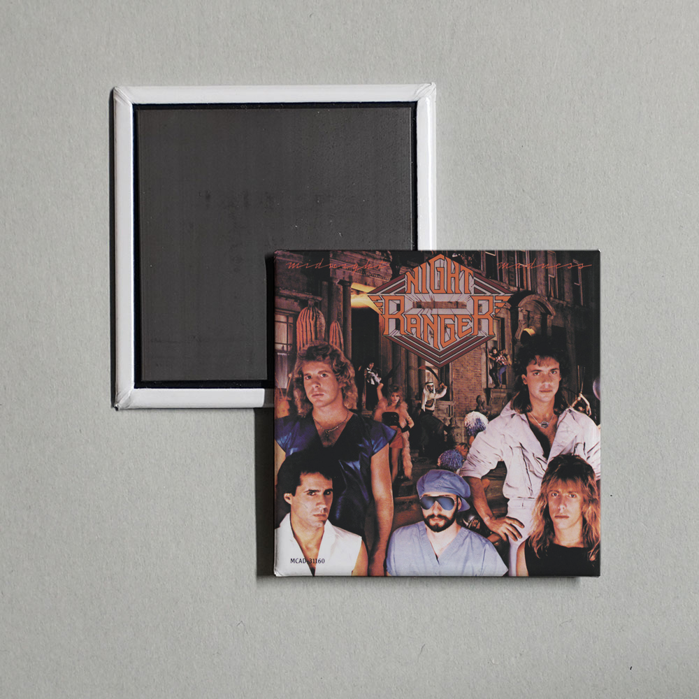 Night Ranger - Midnight Madness Album Cover Fridge Magnet