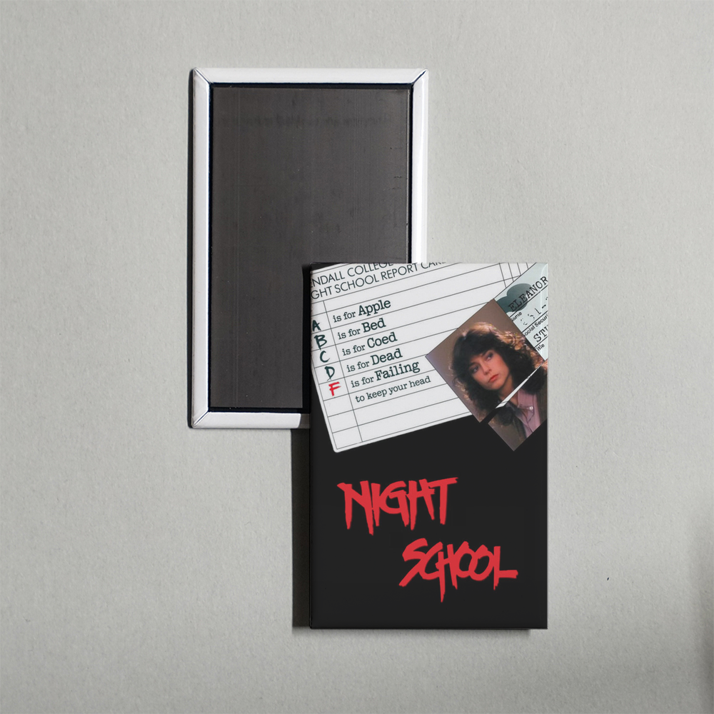 Night School Mini Movie Fridge Magnet